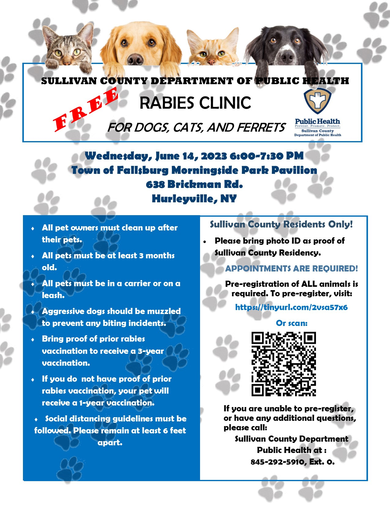 Rabies Clinic – June