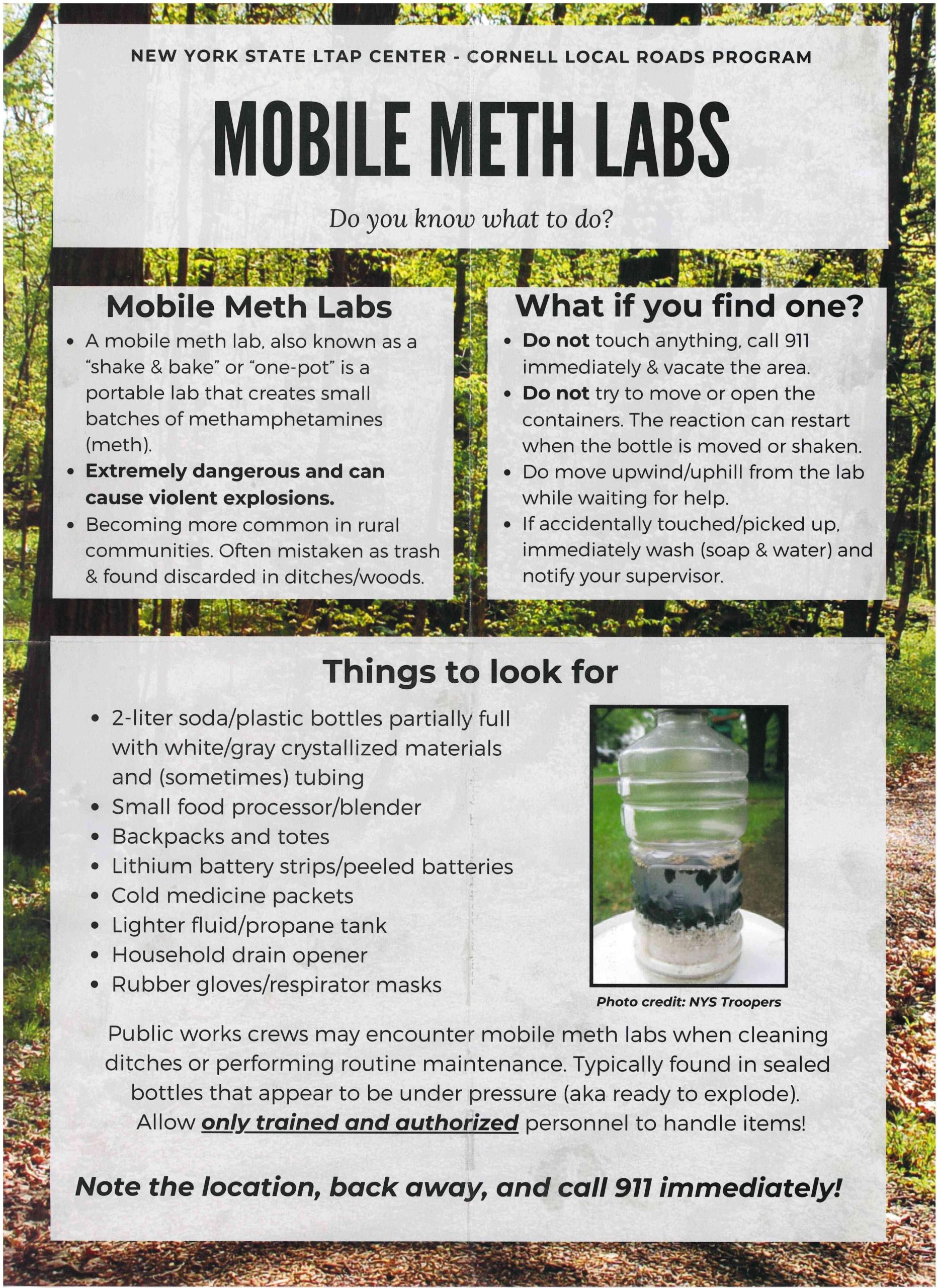 Please Use Caution During Litter Pluck