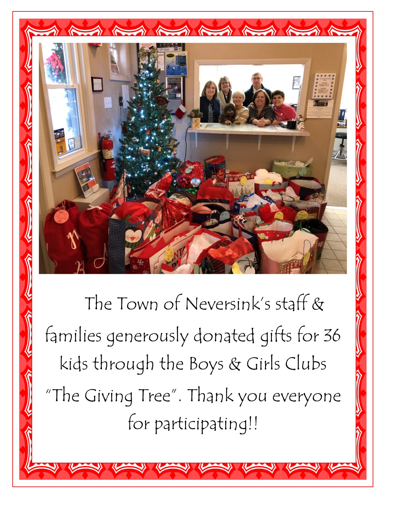 “The Giving Tree” a huge success!