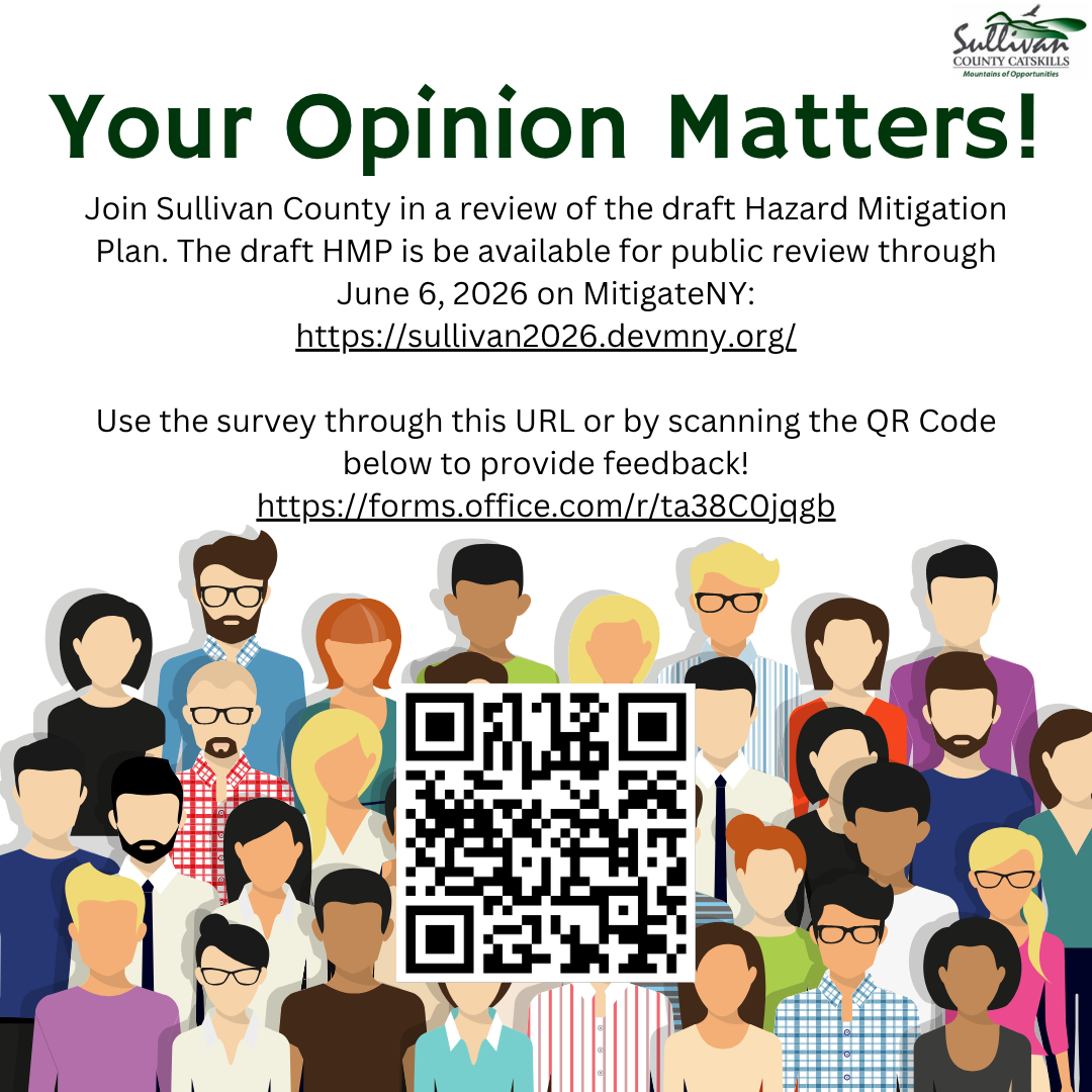 Sullivan County Seeks Public Input on Draft Hazard Mitigation Plan