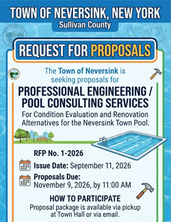 RFP: Professional Engineering / Pool Consulting Services